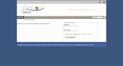 Desktop Screenshot of intranet.habitat-territoires.com
